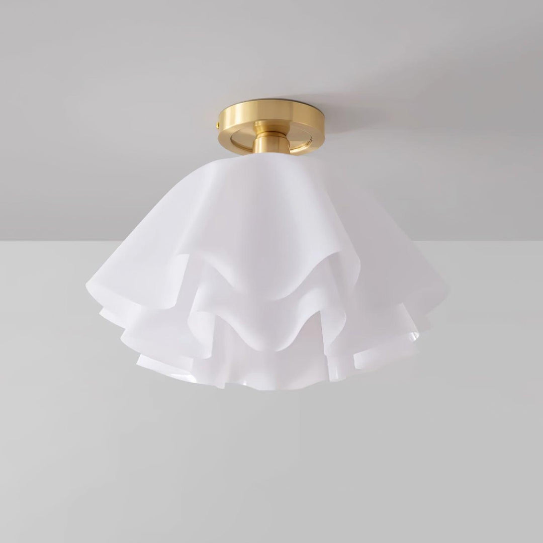 Moderne loft kobberloftslampe