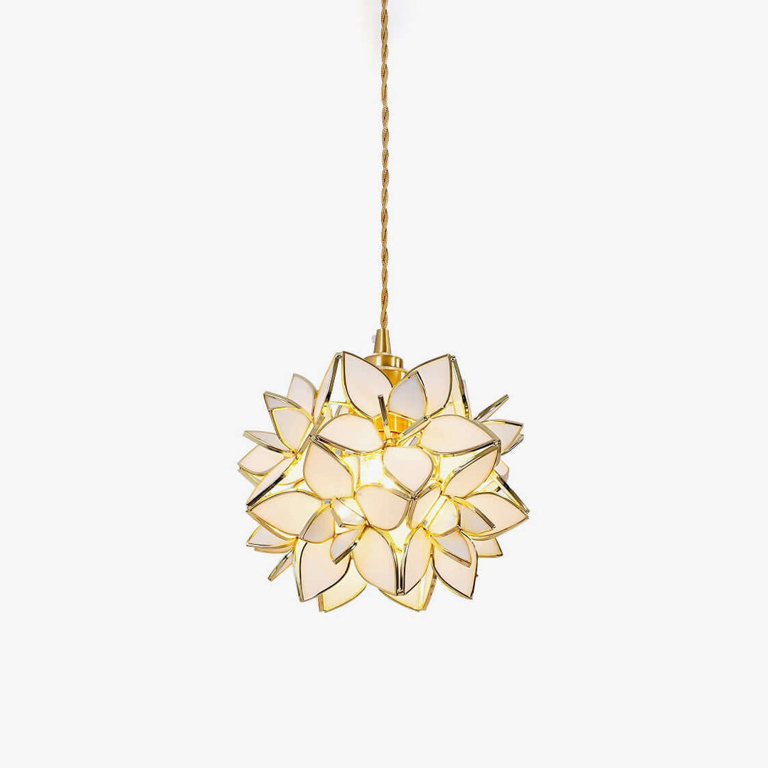 Håndlavet Kapiz Skal Loftslampe