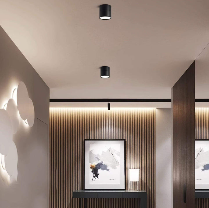 Drejelig LED Loftlampe - Varm Hvid