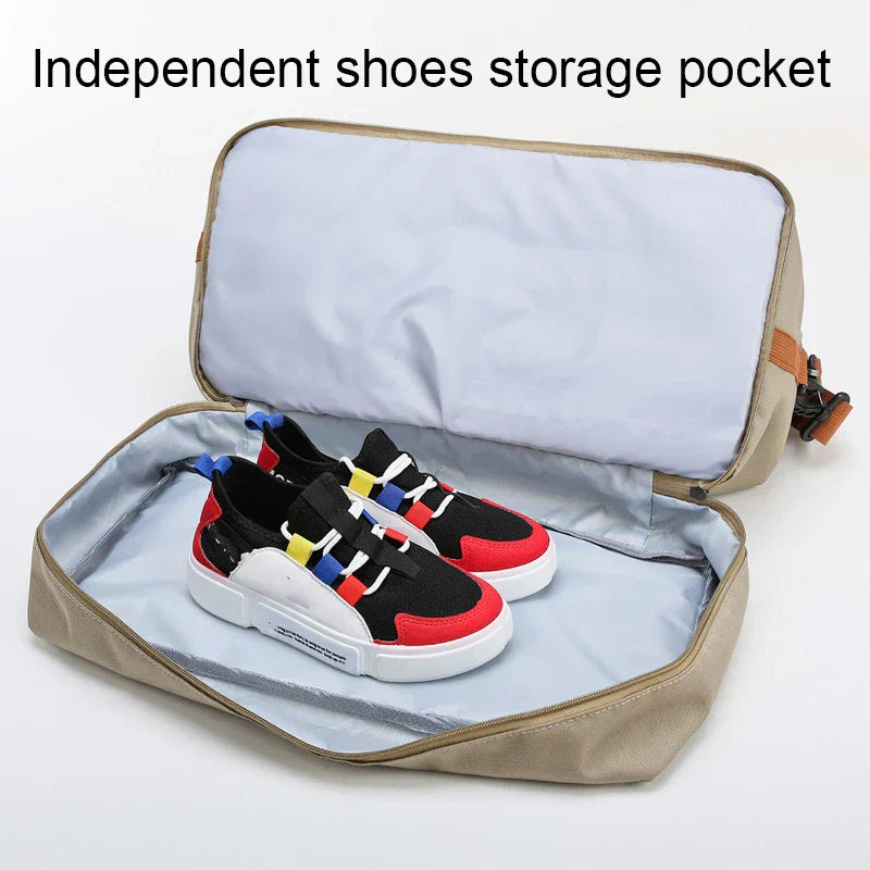 FlexFit Pro Duffel - Kompakt og elegant rejsetaske med mange rum, ideel til fitnesscenter og eventyrrejser.