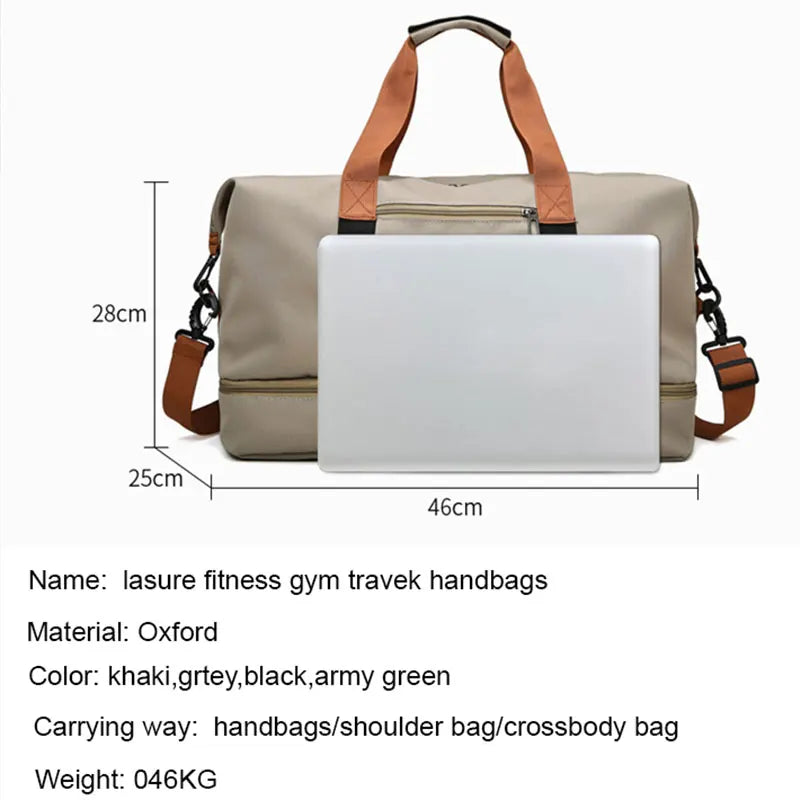 FlexFit Pro Duffel - Kompakt og elegant rejsetaske med mange rum, ideel til fitnesscenter og eventyrrejser.