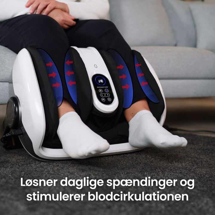 Lindr fodsmerter med denne effektive shiatsu fodmassager med varme, der stimulerer blodcirkulationen.