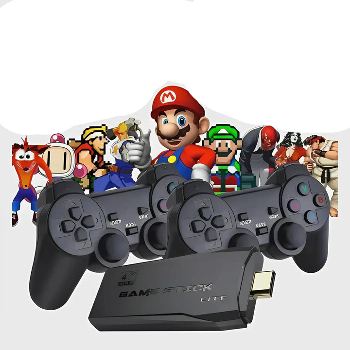 GamePort Retro Spilkonsol med 20.000 klassiske spil. Ultimativ nostalgi og familieunderholdning via HDMI.