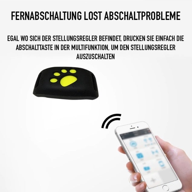 GPS kattehalsbånd med realtidssporing, vandtæt IP67, justerbart. Ideelt til sikker kattepositionering.