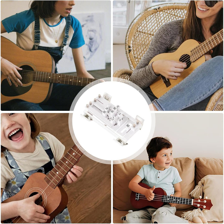 Smertefri guitar træning med denne innovative guitartræner; lær alle akkorder hurtigt.