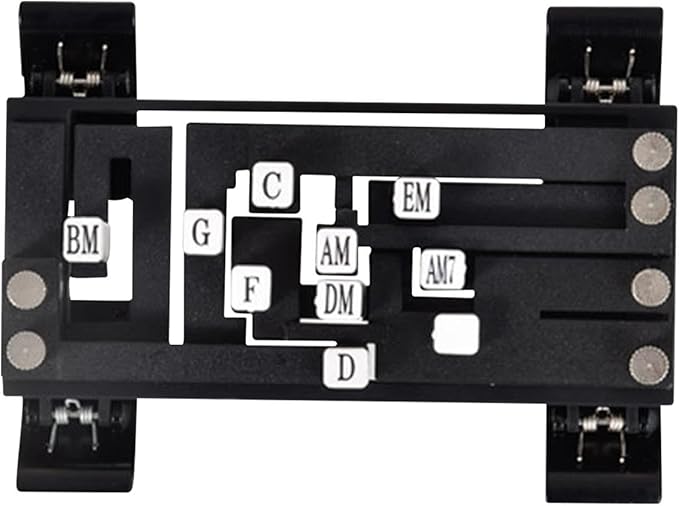 Guitar træningsværktøj til mastering af akkorder; perfekt instrument tilbehør for begyndere.