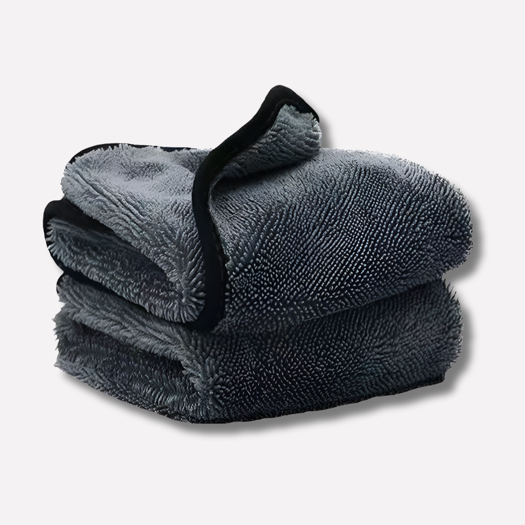 Professionel mikrofiber tørreklud med høj absorption for stribefri rengøring af køkken, bil og glas. Fnugfri.