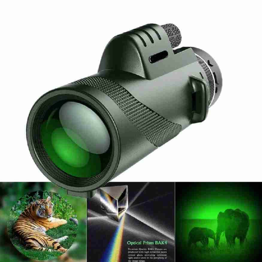 HD monokulær til krystalklar observation af dyreliv. Velegnet til natur og vandreture med sin høje forstørrelse.