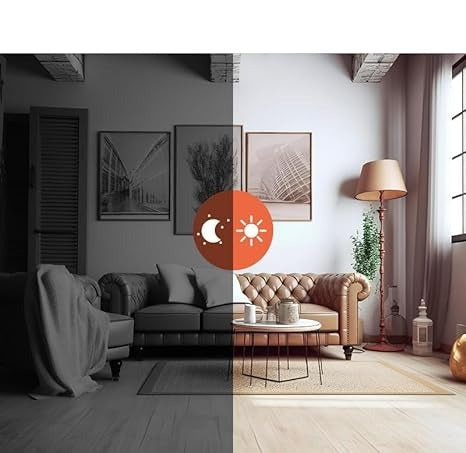 Smart hjemmeovervågningskamera med alarmfunktion. HD WiFi kamera med nattesyn for optimal sikkerhed.