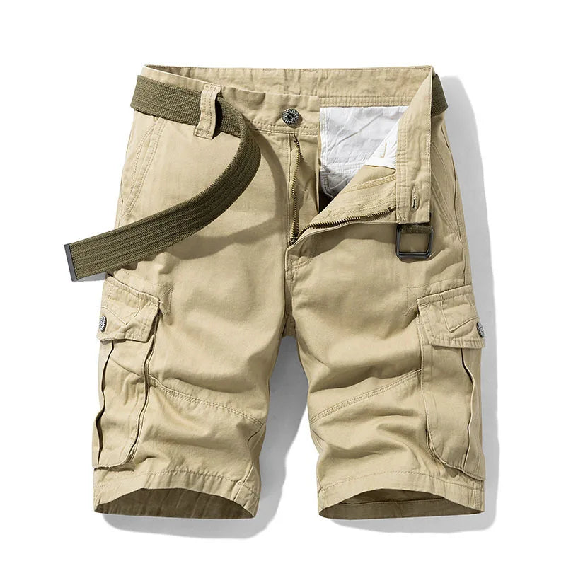 Praktiske herre cargoshorts i afslappet stil, ideelle til hverdagens komfort og funktionel brug.