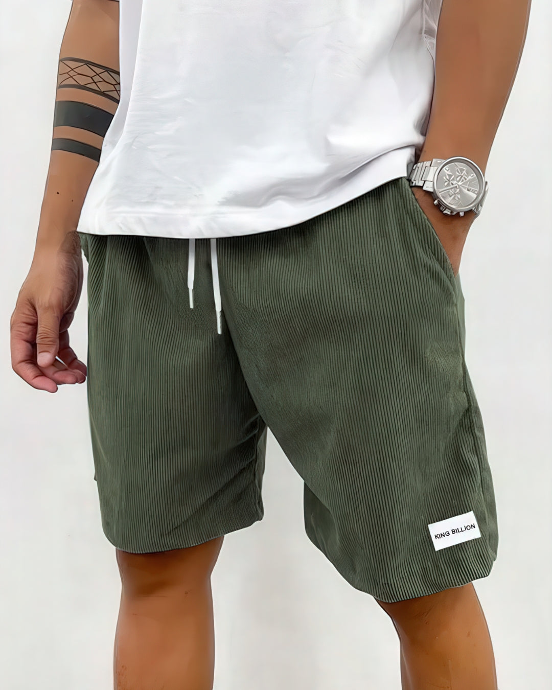 Alsidige herreshorts med løs pasform, der kombinerer stil og komfort til enhver lejlighed.