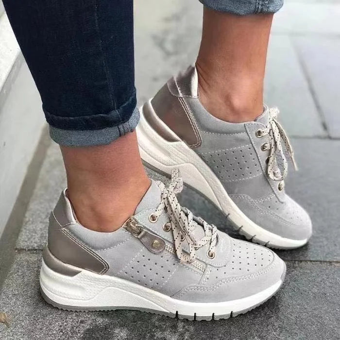 Komfortable herre sneakers, sundhedssko med solid svangstøtte for aktiv og smertefri bevægelse.
