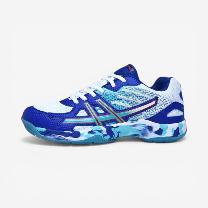 Herre sneakers i moderne design med sideprint & robust skridsikker gummisål. Komfortable og trendy hverdagssko.