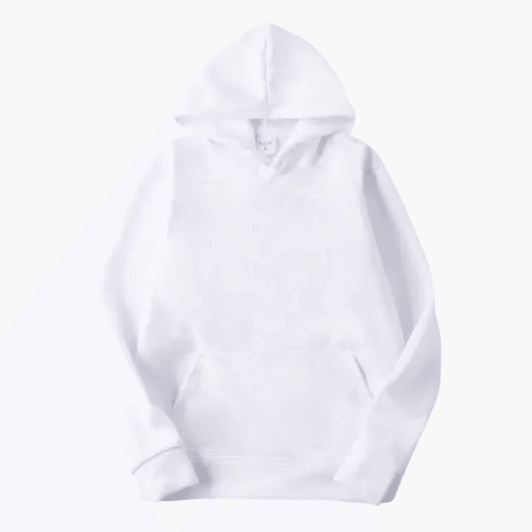 Ultimativ komfort med denne bløde herre hættetrøje. Varm sweatshirt til hverdag.