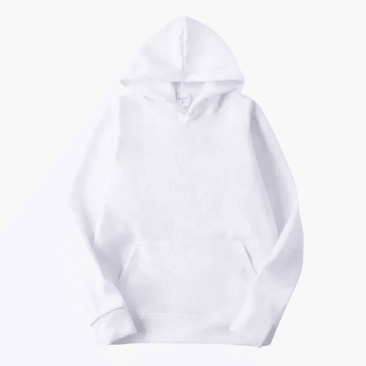 Ultimativ komfort med denne bløde herre hættetrøje. Varm sweatshirt til hverdag.