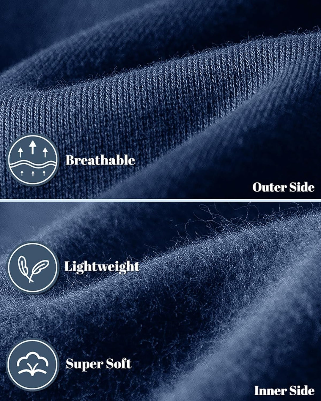 Herre Slim-Fit træningsdragt, åndbar, mørkeblå, frontvisning, stilfuldt look, letvægtsmateriale til sport og fritid