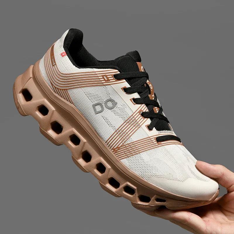 Herre sneakers, åndbare, lette, grå, elegant design, fritid og sport, maksimal komfort, klassisk snøring.