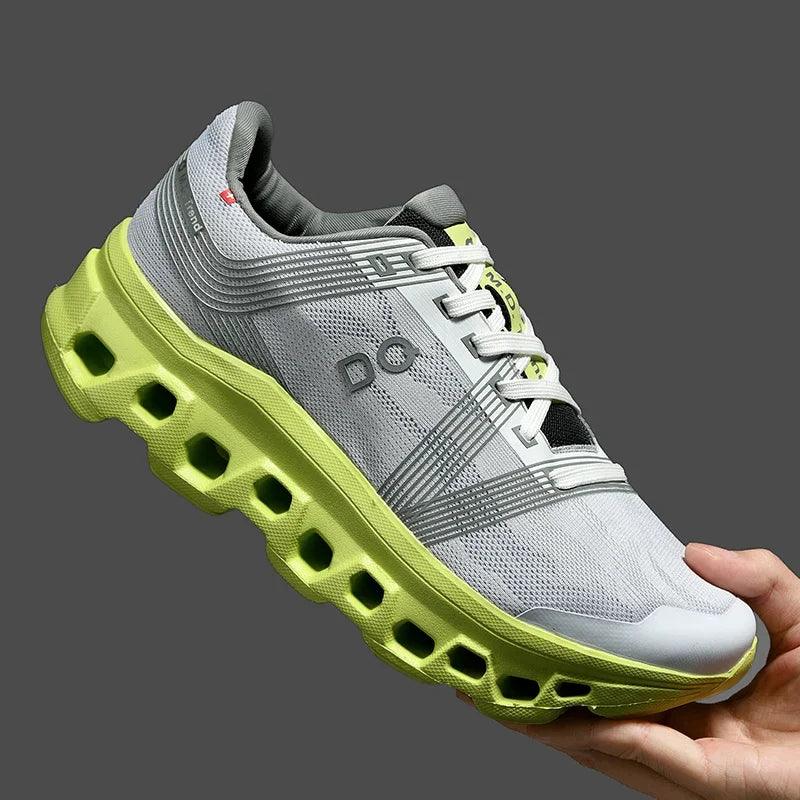 Herre sneakers, åndbare, lette, grå, elegant design, fritid og sport, maksimal komfort, klassisk snøring.