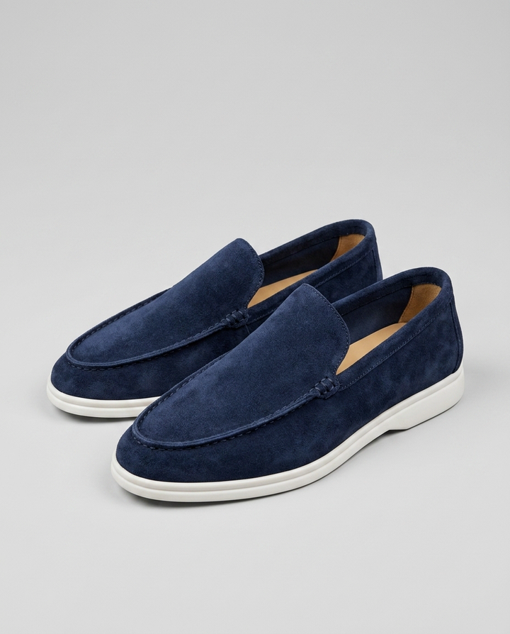 Herre slip-on loafers i klassisk design, ideelle til komfortabel hverdagsbrug.