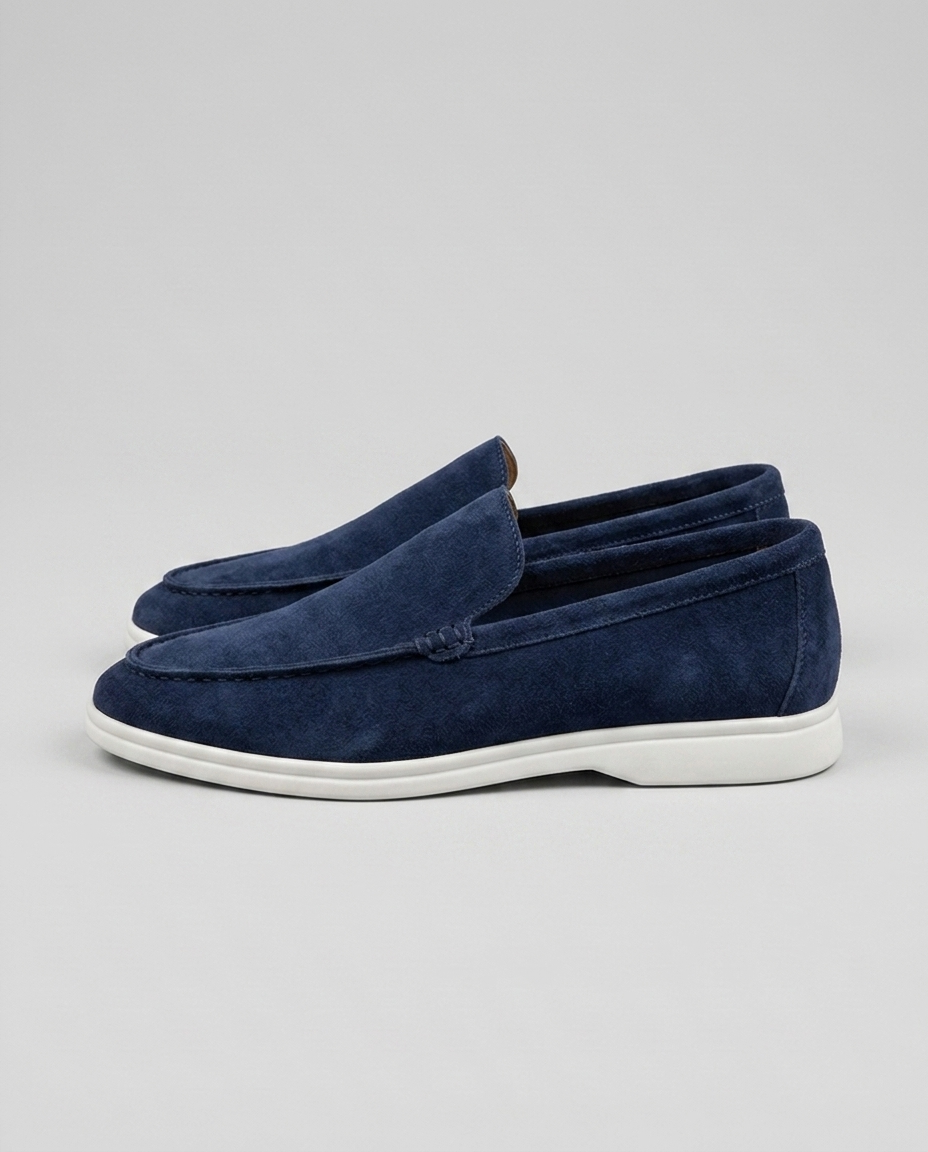 Klassiske herre loafers i tidløst design. Alsidige slip-on sko for stil og komfort.