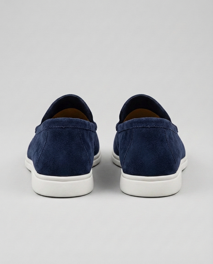 Slidstærke herre loafers, komfortable til daglig brug. Praktiske slip-on sko til mænd.