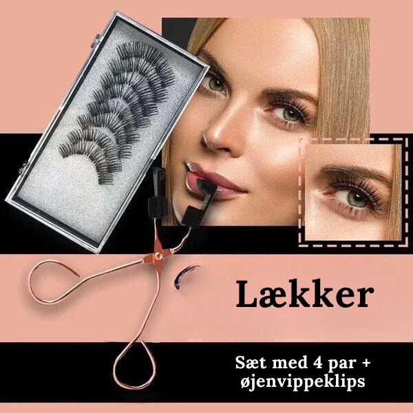 Opnå fuld volumen på sekunder med HiveGlow magnetiske øjenvipper. Nem påføring for smuk skønhedspleje.