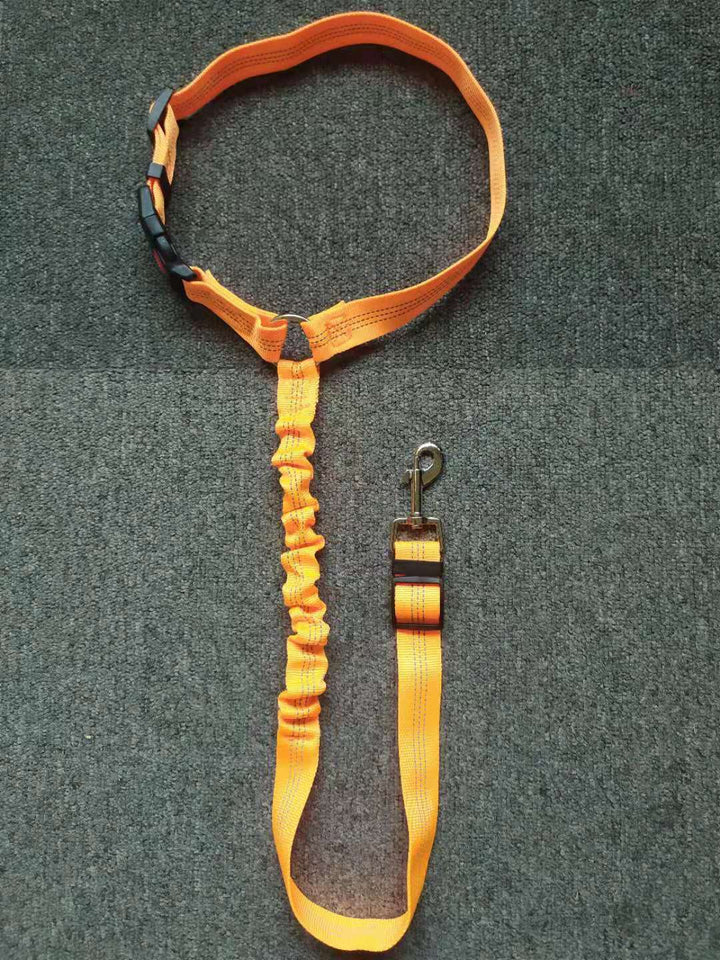Hundebilsikkerhedssele, justerbar, mange farver, 360-graders karabiner, for sikre og bekvemme bilture.