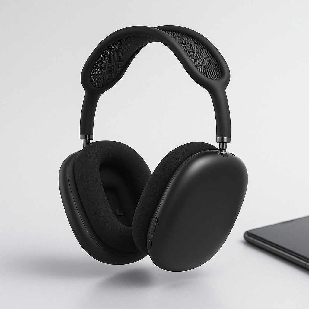 Røde Bluetooth over-ear hovedtelefoner med støjreduktion, der leverer enestående lydkvalitet & komfort.