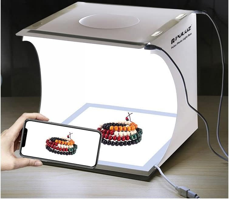 Bærbart LED-fotostudie til professionelle produktbilleder