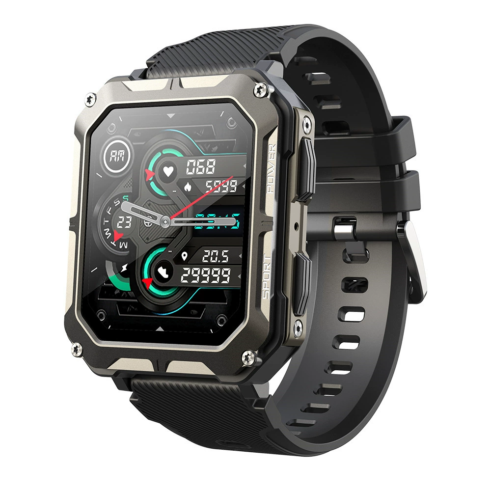 Robust militær smartwatch til mænd