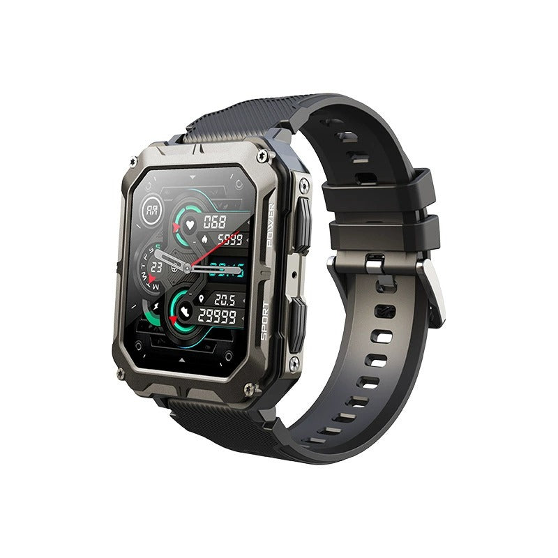 Militær Smartwatch med Pulsmåler