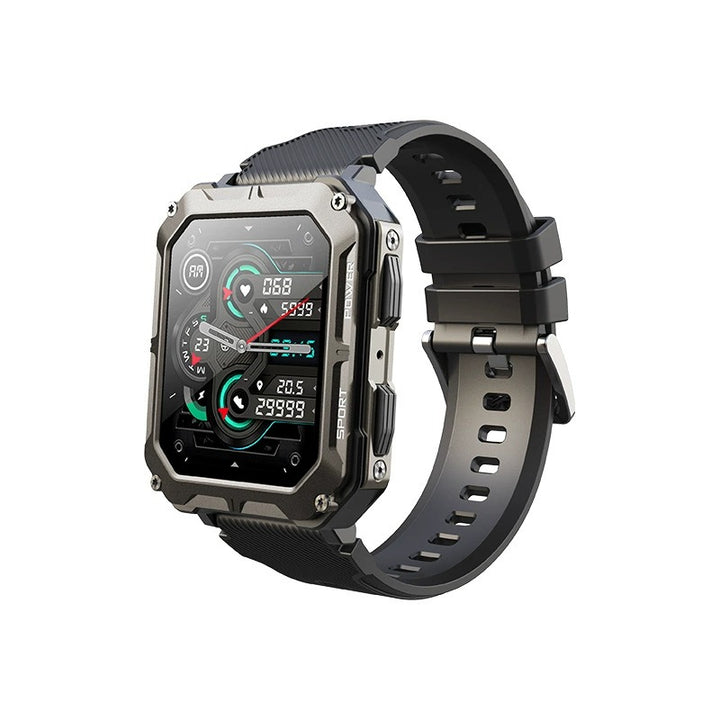 Militær Smartwatch med Pulsmåler