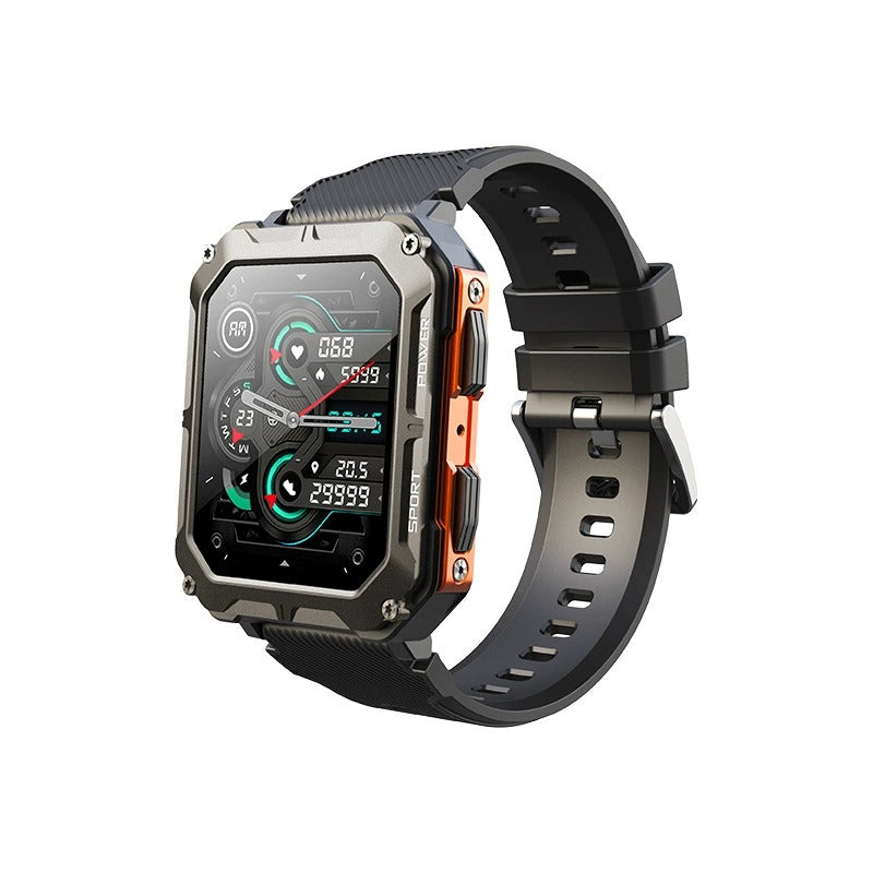 Militær Smartwatch med Pulsmåler