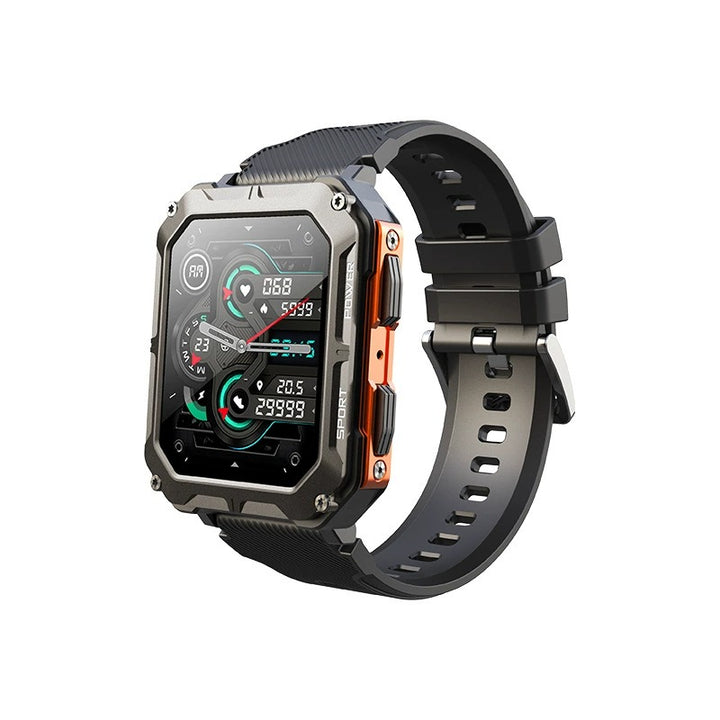 Militær Smartwatch med Pulsmåler