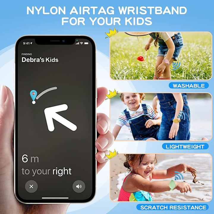 Børns GPS-sikkerhedsarmbånd med sporing