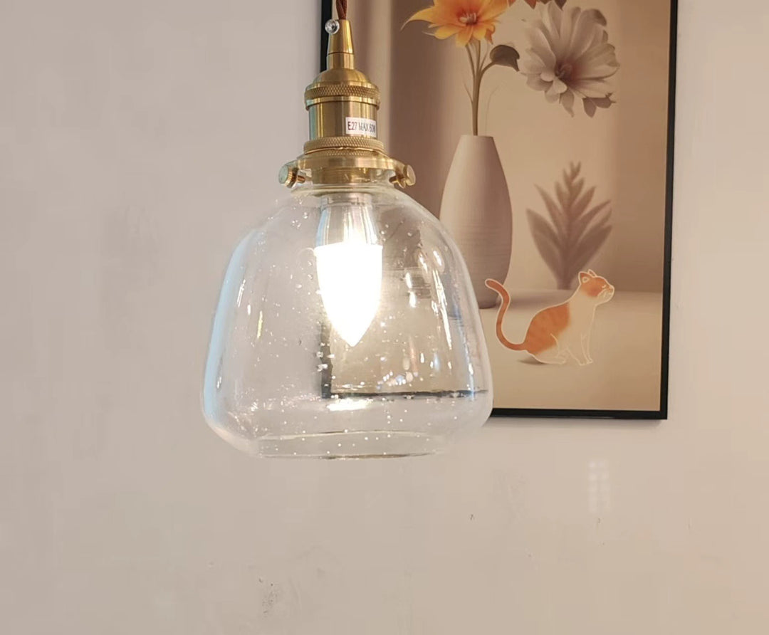 Elegant Pendelpendel i Krystalglas til Moderne Hjem