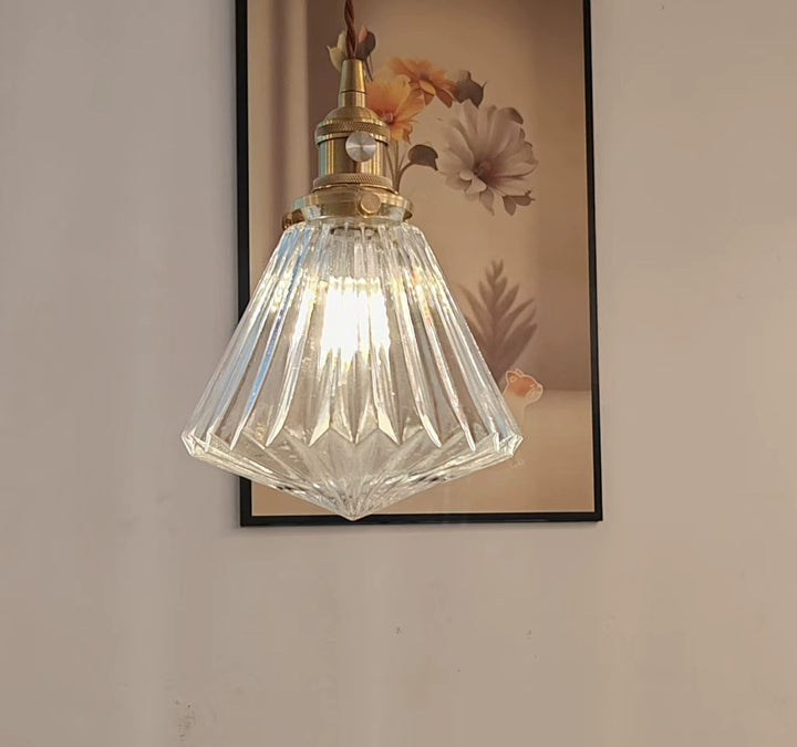 Elegant Pendelpendel i Krystalglas til Moderne Hjem