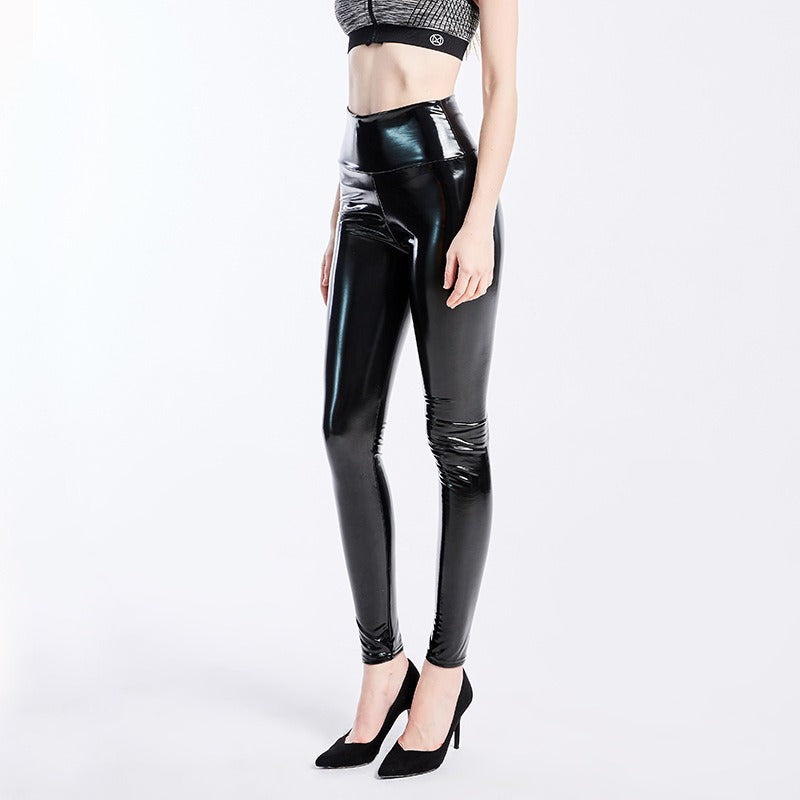 Dame Elegante Yogabukser - Høj Talje