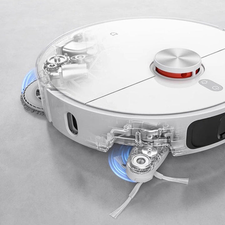 Stilren 3-i-1 robotstøvsuger i moderne hjem. Gør rengøring nemt og effektivt for et pletfrit resultat.