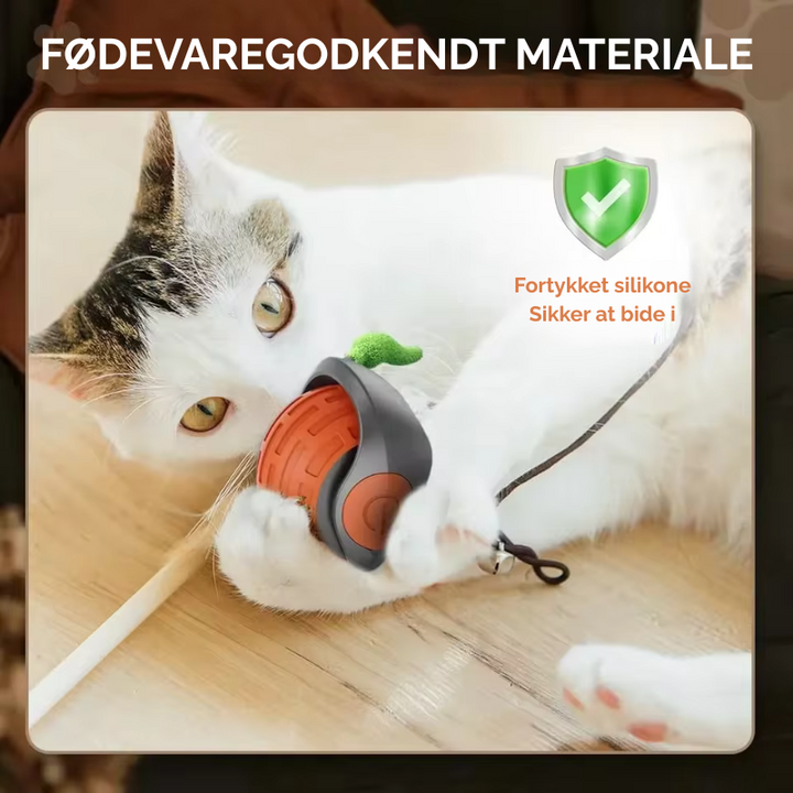USB-opladeligt interaktivt kattelegetøj for vedvarende sjov, leg og aktivitet til din kat.