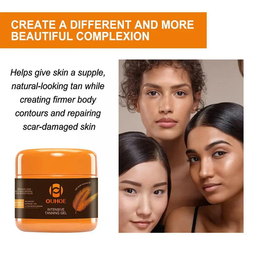 Få den perfekte sommerglød året rundt med denne skønheds selvbruner gel. Hurtig, nem & naturlig finish.
