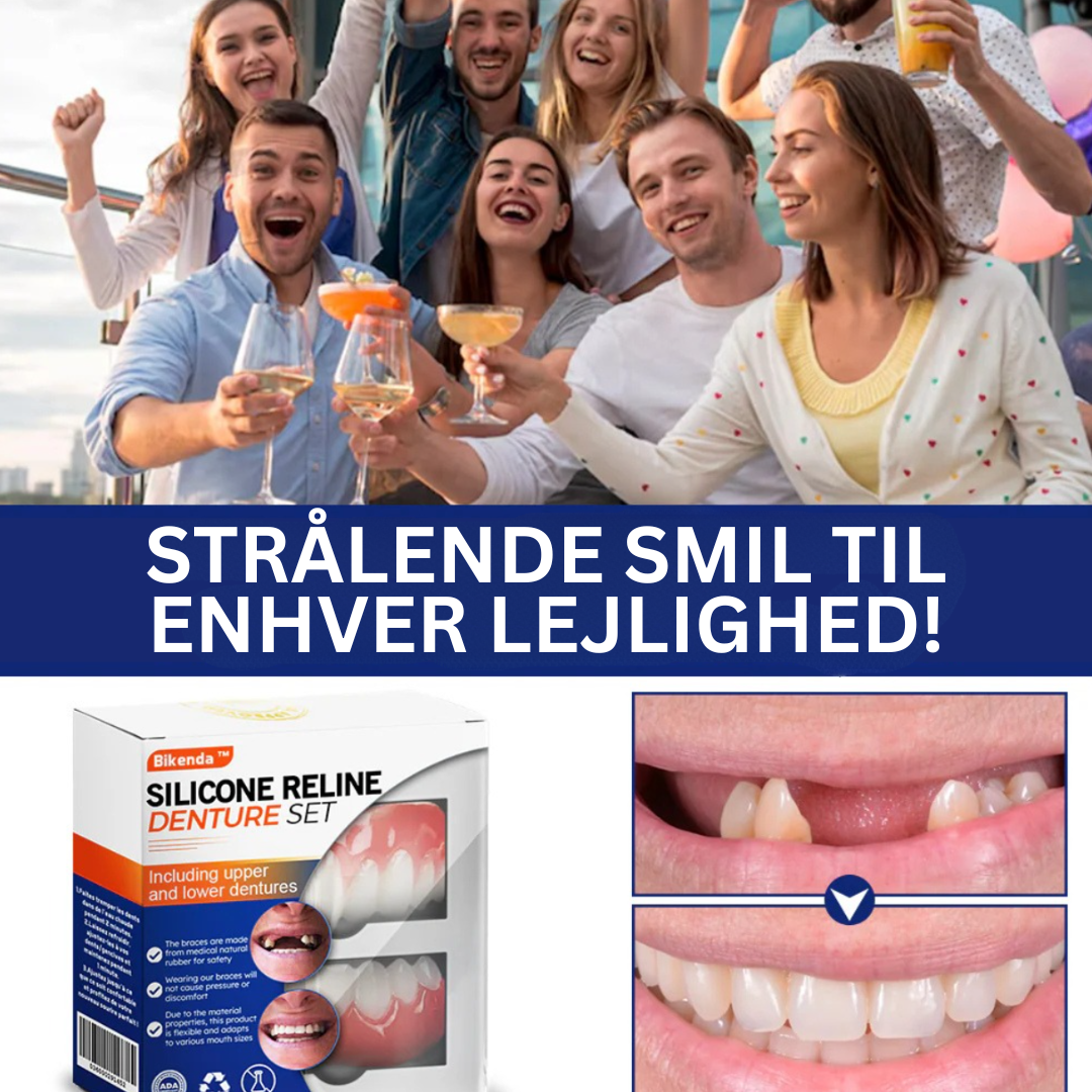 Nem og billig løsning til et perfekt smil uden dyre tandlægebesøg. Kvalitets øjeblikkelige tandfiner.