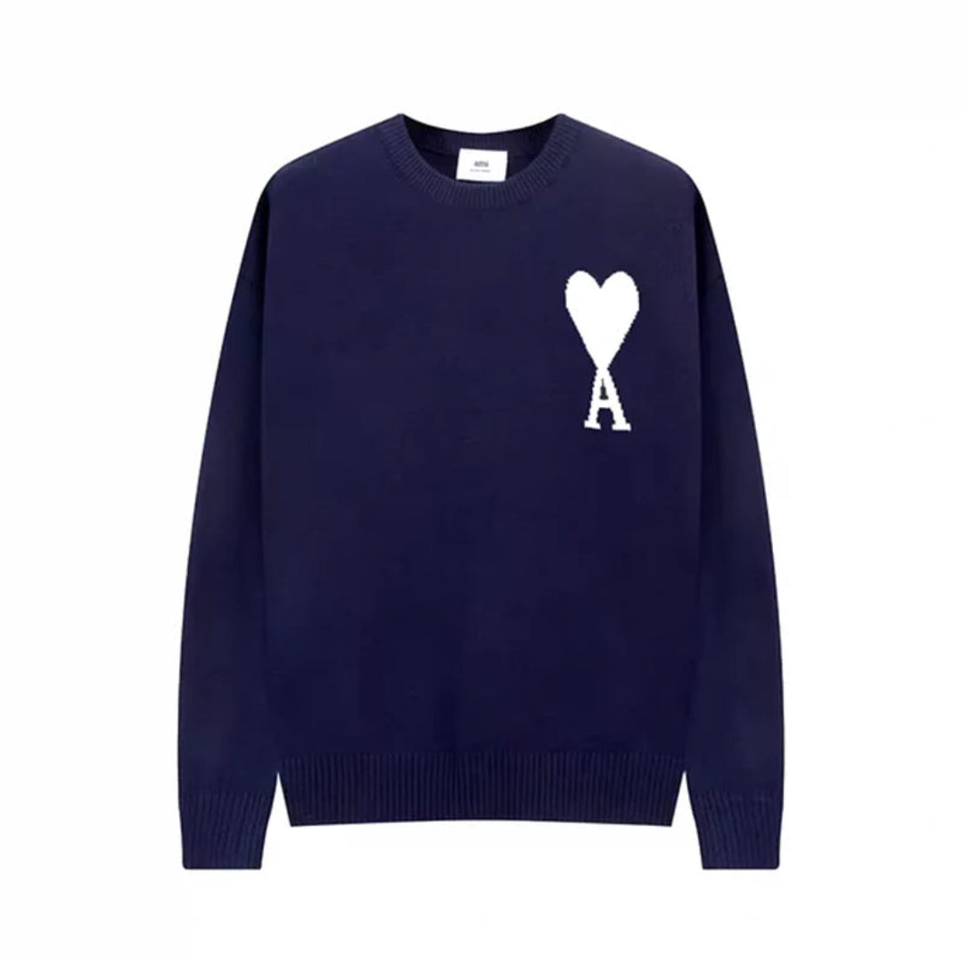 Komfortabel Kelly dame sweater i blød strik, med farverige striber for et moderne udtryk.