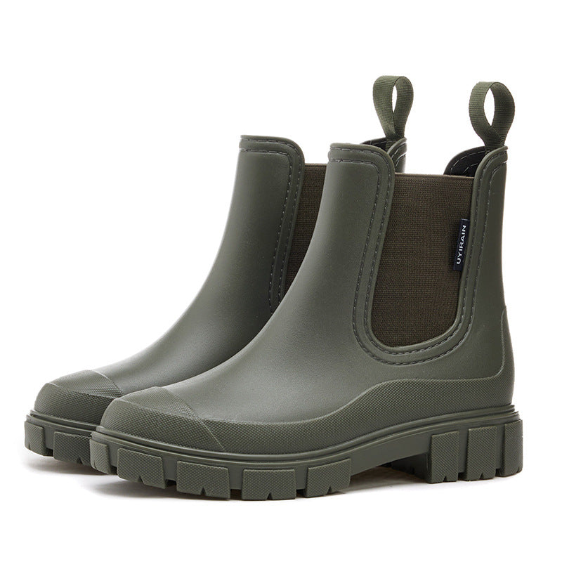 Klassiske ankelboots til kvinder i sort, der kombinerer komfort, stil og holdbarhed.