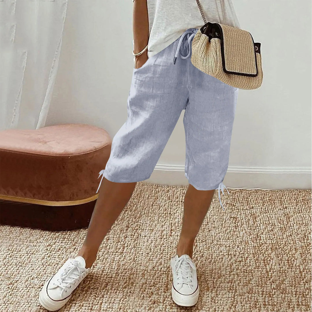Komfortable dame sommer shorts i stilrent design, perfekt til hverdagsbrug.