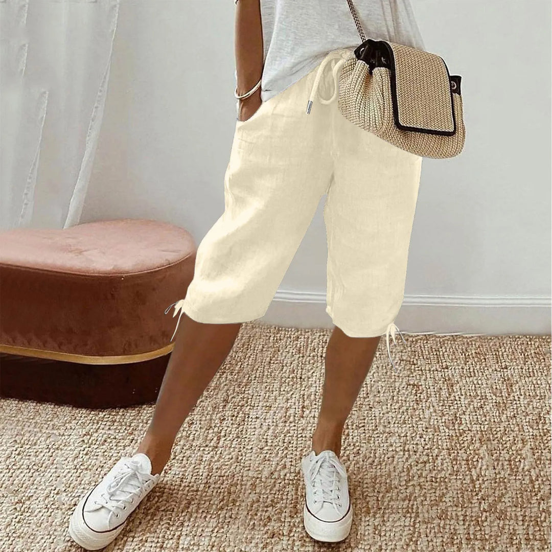 Åndbare dame komfort shorts i letvægtsmateriale, optimal til varme sommerdage.