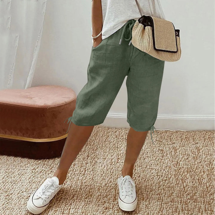 Ultrakomfortable sommer shorts til kvinder, perfekte til afslapning og ferie.