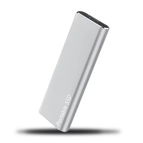 USB-C 4TB bærbar harddisk med slank design, pålidelig ekstern lager til rejse og arbejde.