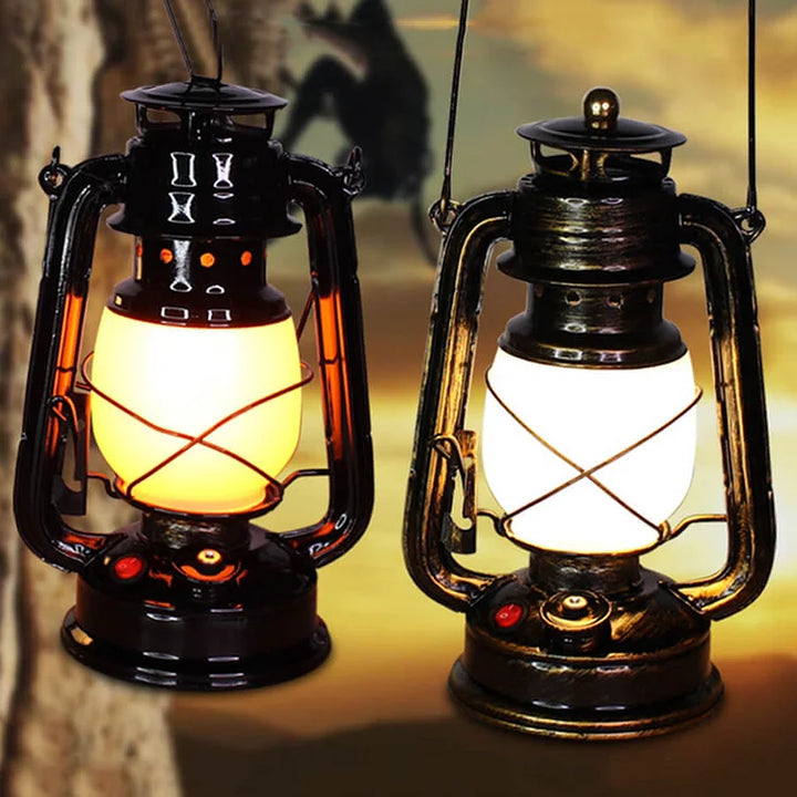 Kompakt genopladelig udendørs LED lampe til camping & vandring. Bærbart lys til alle eventyr.