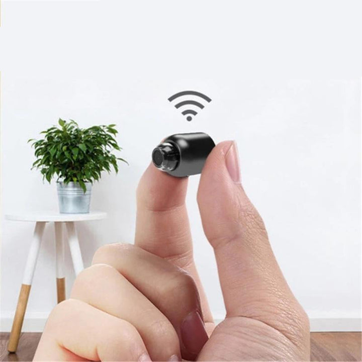 Kompakt 1080p HD WLAN-kamera med diskret design, ideel til diskret overvågning og installation i ethvert miljø.